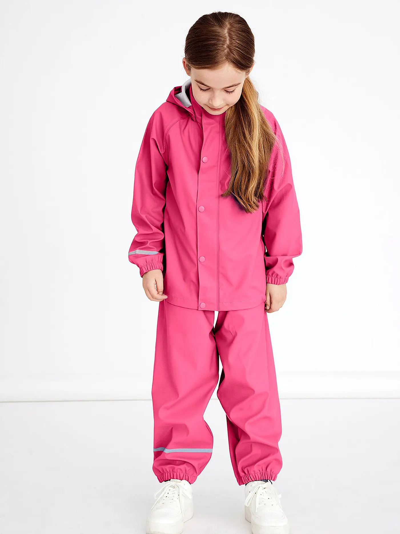 NAME IT | Mädchen Regenanzug Set | pink
